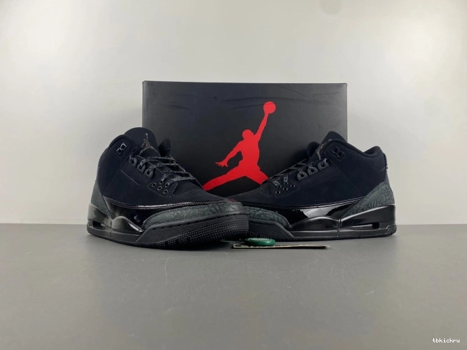 Reps TBkick Jordan 3 CT8532-001 Air Cat Black 0711